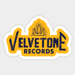 Velvetone Records Sticker